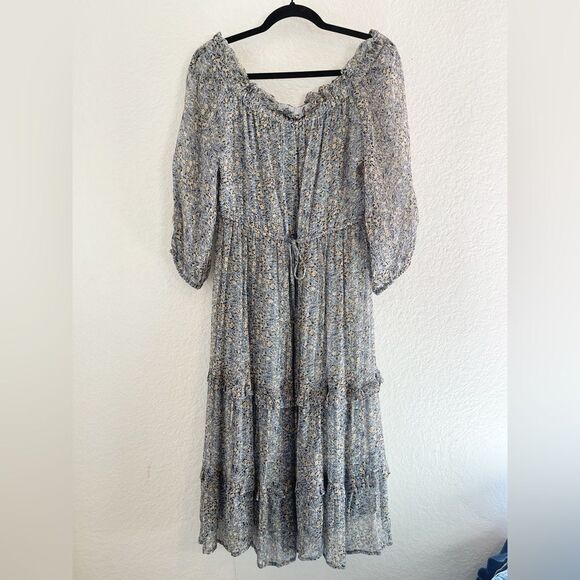 Anthropologie Kira Off-The-Shoulder Peasant Dress. 0 - Picture 3 of 7